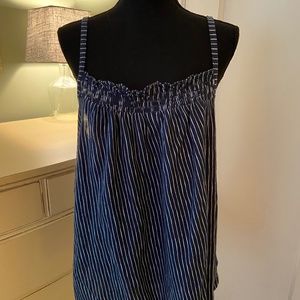 Universal Thread Goods Blue & White striped tank - Never Worn